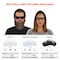 Ergodyne THOR, Safety Glasses, Anti-Scratch & Fog-Off+, Indoor/Outdoor Lens, Matte Black Frame, Full-Frame THOR-AFAS - alternate 4